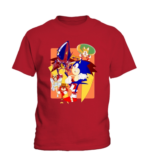Sonic ova jpn cover Kids T-Shirt