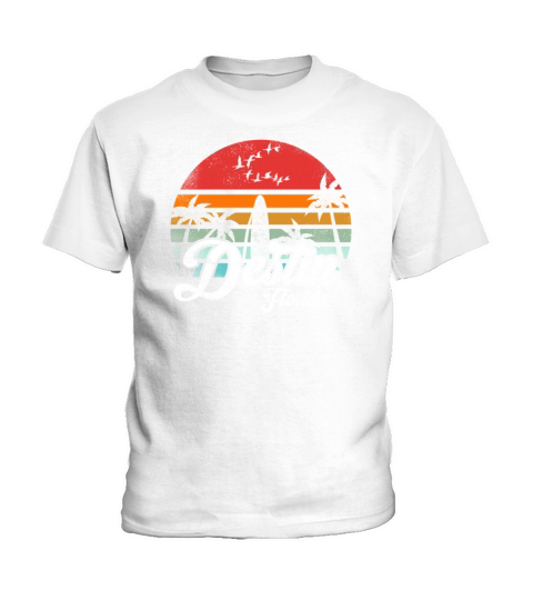 Vintage Destin Florida Surfing Retro Surf Cool Kids T-Shirt