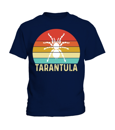 Vintage Tarantula Shirt Sunset Kids T-Shirt