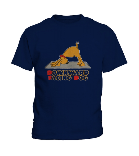 Yoga Downward facing dog T-Shirt Kids T-Shirt