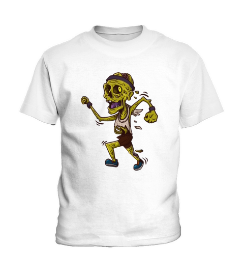 Zombies Running Zombie Kids T-Shirt