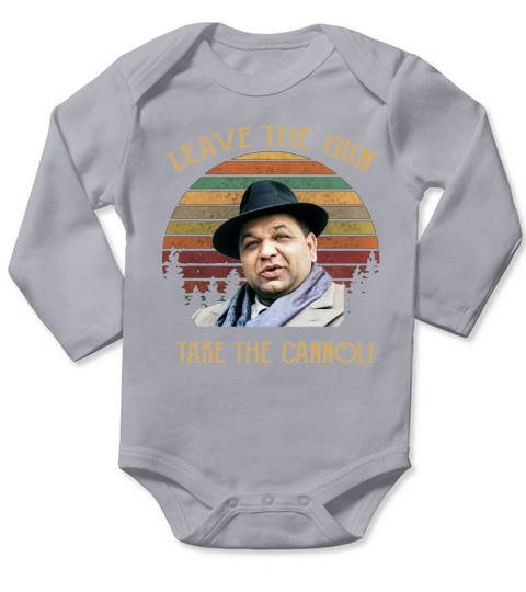 Clemenza leave the gun take the cannoli Long Sleeve Baby One-Piece