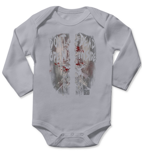 DO NOT OPEN - DEAD INSIDE Tshirt Long Sleeve Baby One-Piece