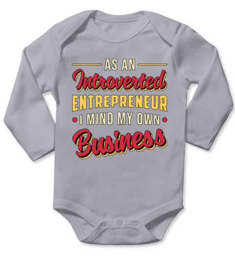 Entrepreneur Business Owner Boss Manager CEO Long Sleeve Baby One-Piece