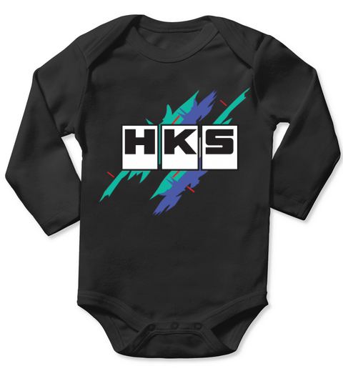 HKS Vintage Long Sleeve Baby One-Piece