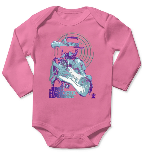 Jimi Hendrix experience Long Sleeve Baby One-Piece