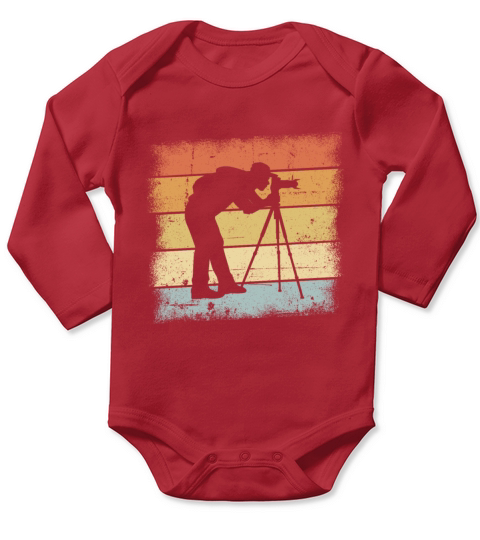 Photographer Gifts Long Sleeve Baby One-Piece