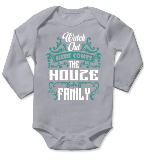 Vintage Tshirt for HOUZE Long Sleeve Baby One-Piece
