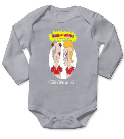 what a rush Long Sleeve Baby One-Piece