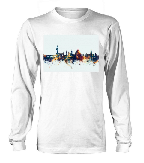 Florence Italie Skyline Long sleeved Unisex
