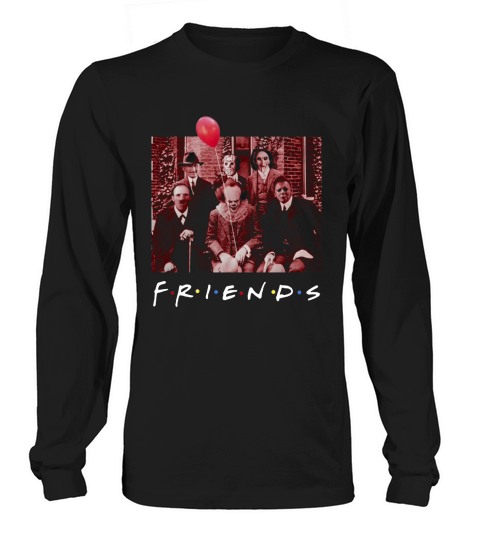 Friend TV show Horror character Long sleeved Unisex