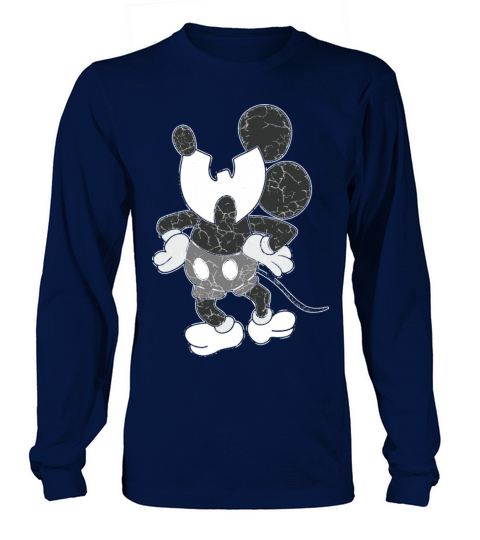 funny for kids animal wutang white Long sleeved Unisex