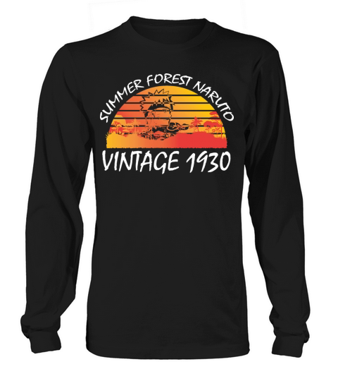 Summer Forest Vintage 1930 Long sleeved Unisex