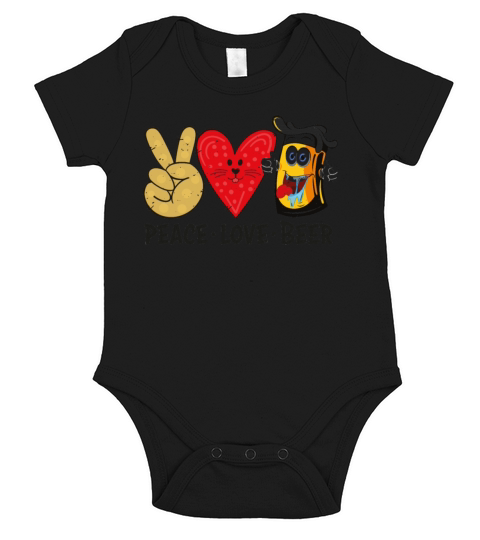 Beer Meme For Festival Concert Friede Liebe Bier Short Sleeve Baby One-Piece