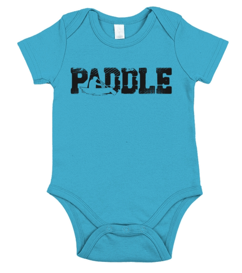 Canoe Canoeing Vintage Paddle Short Sleeve Baby One-Piece