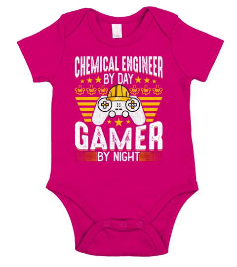 Chemical Engineer Chemical Engineering Game Lover Short Sleeve Baby One-Piece