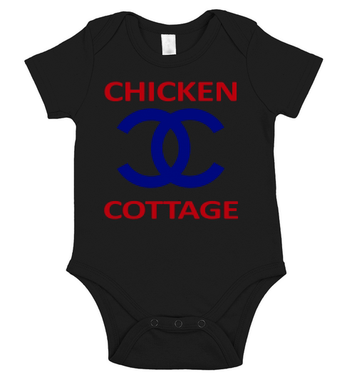 Chicken Cottage Short Sleeve Baby One-Piece
