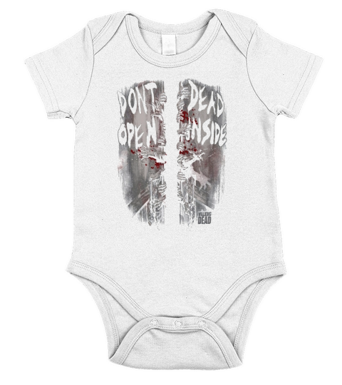 DO NOT OPEN - DEAD INSIDE Tshirt Short Sleeve Baby One-Piece