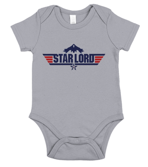 Galaxy Gun Starlord T-Shirt Short Sleeve Baby One-Piece