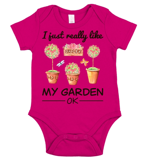 Garden Gardener Hobby Gardener Saying Gift Short Sleeve Baby One-Piece