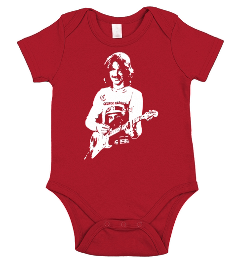 George Harrison Fan Short Sleeve Baby One-Piece