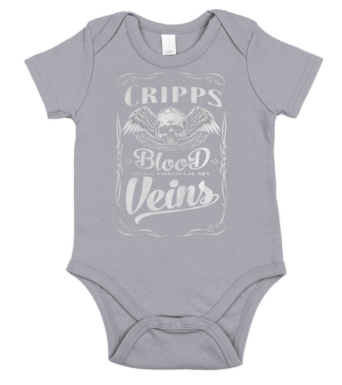 Great To Be Cripps Tshirt Short Sleeve Baby One-Piece