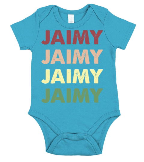 Jaimy Shirt - Funny Personalized Name Jaimy Short Sleeve Baby One-Piece