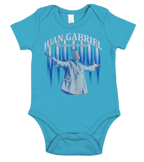 Juan Gabriel El Divo Short Sleeve Baby One-Piece