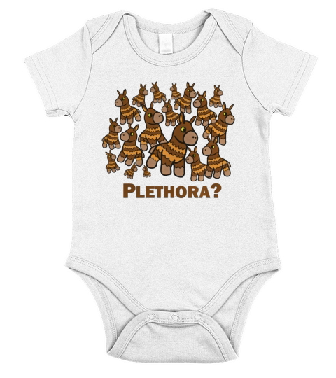 Plethora of Pinatas Amigos T-Shirt Short Sleeve Baby One-Piece