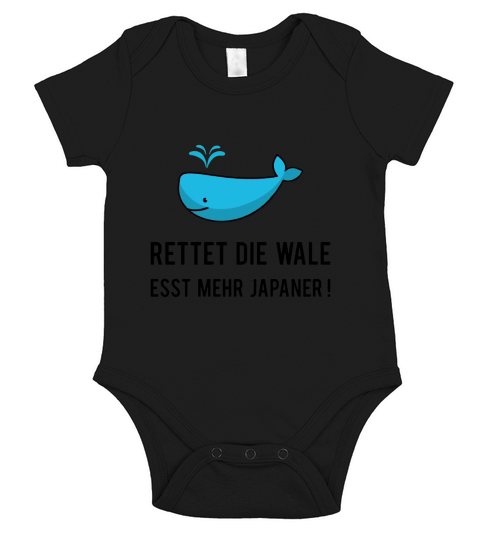 Rettet die Wale Gewitter Im Kopf Tourette Gisela Short Sleeve Baby One-Piece