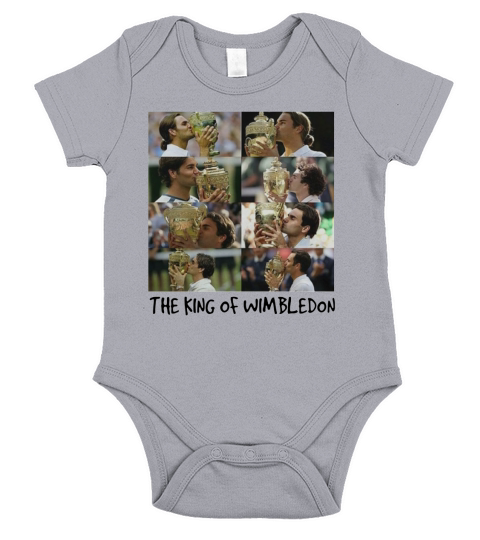 ROGER FEDERER Short Sleeve Baby One-Piece