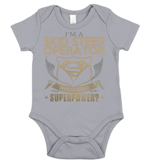 SKID STEER OPERATOR Short Sleeve Baby One-Piece