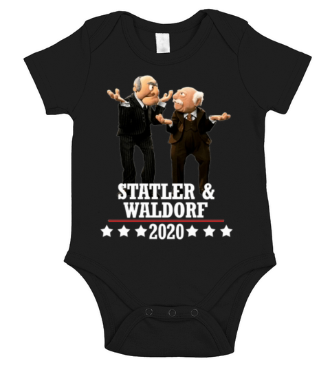 Statler And Waldorf 2020 shirt Short Sleeve Baby One-Piece