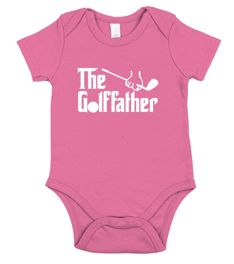 The Golffather Golf Father Short Sleeve Baby One-Piece