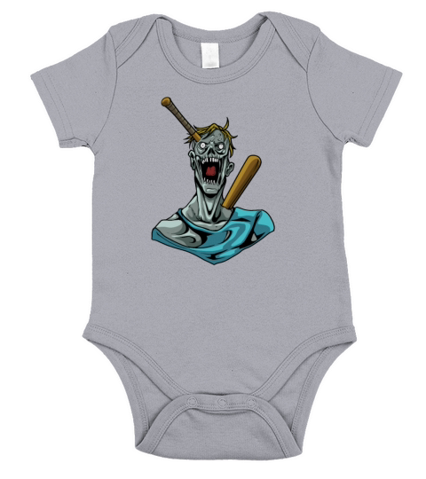 Zombies Short Sleeve Baby One-Piece