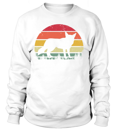 Coyote Vintage Retro Sunset Sweatshirt Unisex