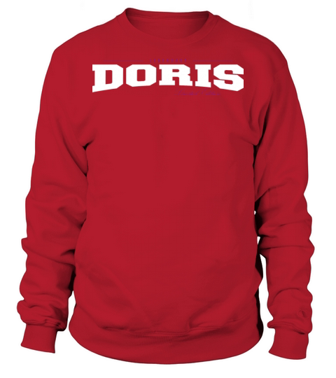 Doris Name Limited Edition Funny Retro Vintage 80s Sweatshirt Unisex