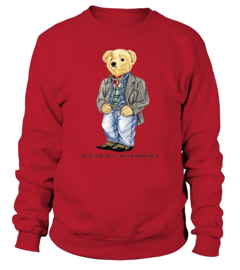 DUTCH TEDDY BEAR T-SHIRT BEAR VINTAGE FASHIONABLE WATERPOLO Sweatshirt Unisex