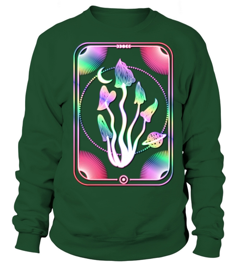 Goblincore Dark Academia Aesthetic Mushroom Sweatshirt Unisex