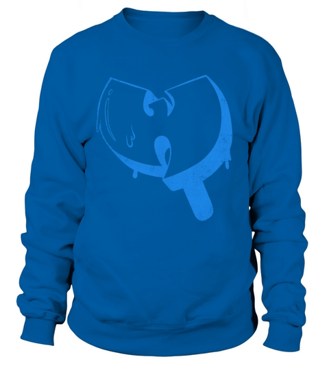 ice cream wutang light blue Sweatshirt Unisex