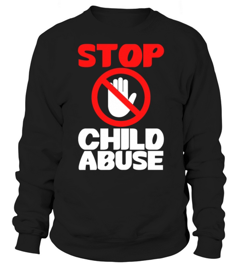 STOP CHILD ABUSE Help End Kids Violence Awareness Sweatshirt Unisex