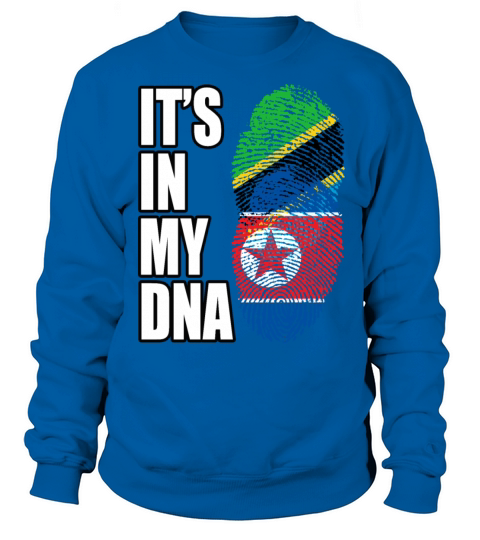 Tanzanian And North Korean Vintage Heritage DNA Fl Sweatshirt Unisex