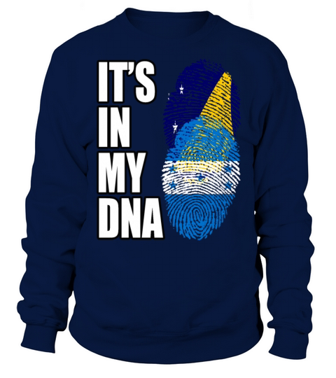 Tokelauan And Honduran Mix Heritage DNA Flag Sweatshirt Unisex