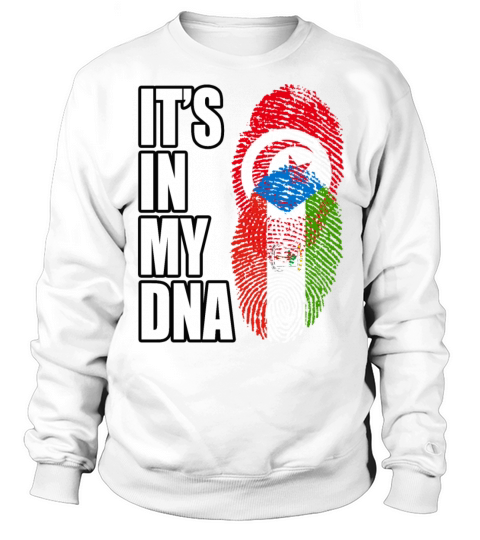 Tunisian And Equatorial Guinean Mix Heritage DNA F Sweatshirt Unisex