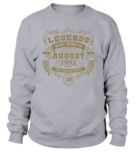 Vintage 1992 Birthday 30th Birthday Gifts Sweatshirt Unisex