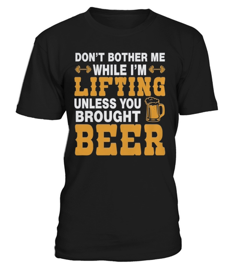 Amazing Tee For Lifting And Beer Lover Gift For Brother T-Shirt Unisex