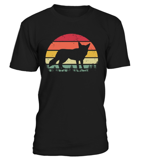 Coyote Vintage Retro Sunset T-Shirt Unisex