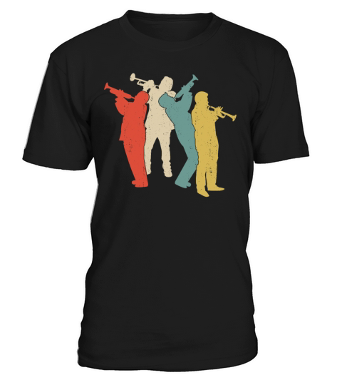 Trumpet Player Retro Vintage T-Shirt Unisex