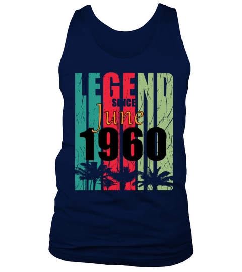 1960 vintage born in June gift Tank Top Unisex
