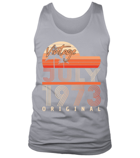 1973 July Vintage Tank Top Unisex